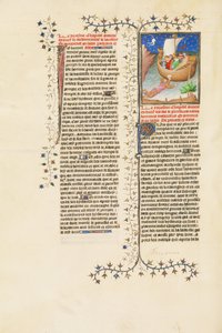 Julius Caesar, Escaping from the Island of Pharos, Swims to a Boat while Holding a Letter by Unbekannt Unbekannt